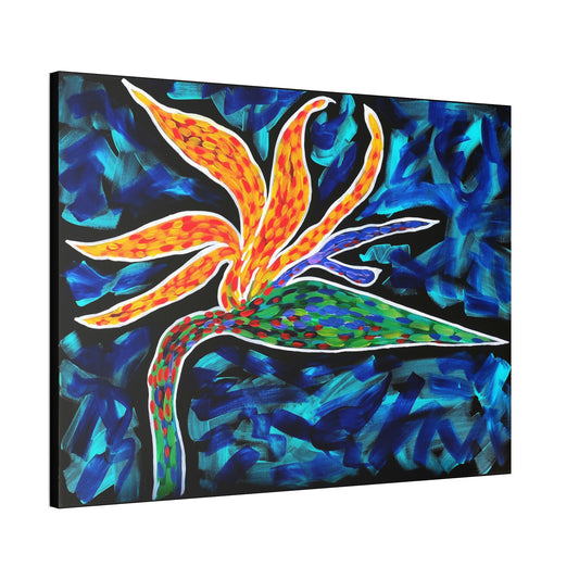 Single Bird of Paradise AoB Premium 1.5" Gallery Canvas